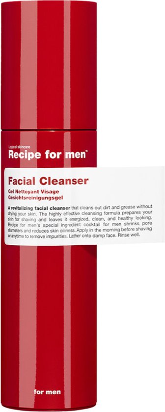 Recipe for Men Facial Cleanser 100 ml. | Face Wash