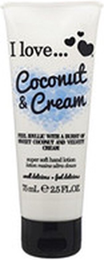 I love - Coconut & Cream Super Soft Hand Lotion - 75ml