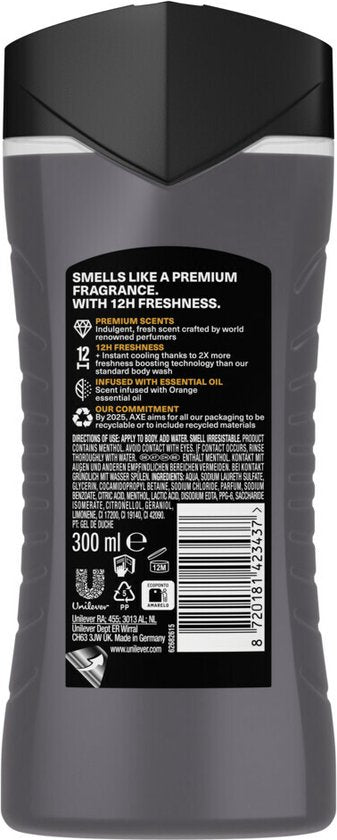 Axe Douchegel Black Vanilla 300 ml