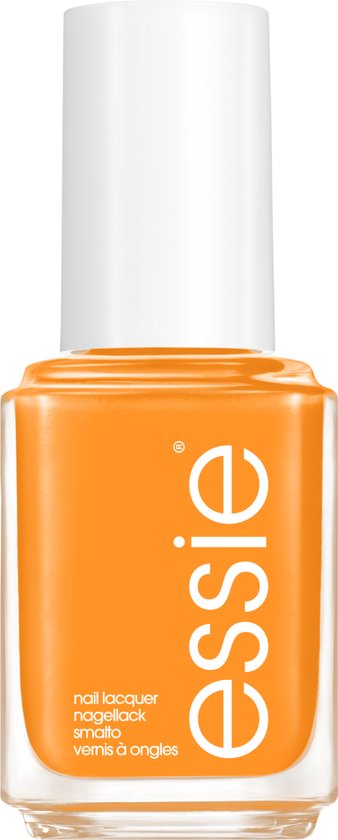 essie | summer 2022 limited edition | 847 break it sundown, oranje (glanzende nagellak, 13,5 ml)