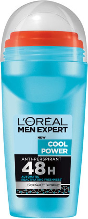 L'Oreal - Men Expert Cool Power Anti-Perspirant Xxl Roll-On 50Ml