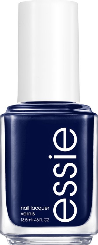 essie 2023 fall collection | limited edition | 923 step out of line, blauw (glanzende nagellak, 13,5 ml)