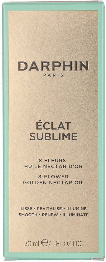 Darphin 8-Flower Golden Nectar Oil - Voedende gezichtsolie met 24-karaats goudvlokken - 30ml