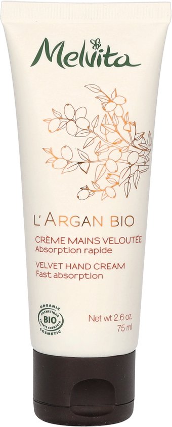 Vochtinbrengende Handcrème L'Argan Bio Melvita (75 ml)