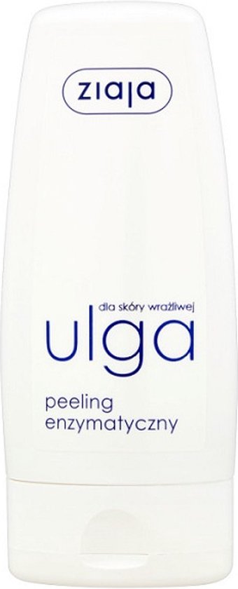 Ziaja Ulga peeling enzymatyczny - Voor droge, gevoelige en vasculaire huid - 60ml