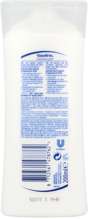 Vaseline Lotion Adv Repair CC 200ML 1 flacon