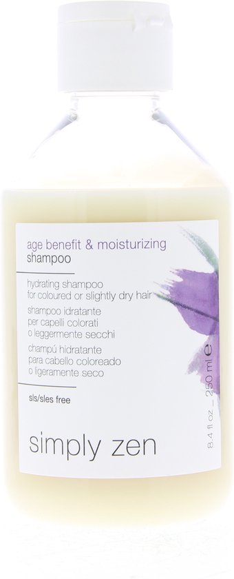 Simply Zen age benefit & moisturizing shampoo 250 ml - Normale shampoo - Voor Gekleurd haar