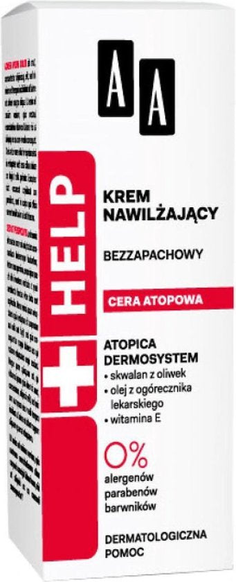 Aa - Help Moisturizing Cream Atopic Skin Moisturizer Is An Atopic Complexion 50Ml