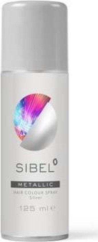 Sibel Kleurspray metal zilver 125ml