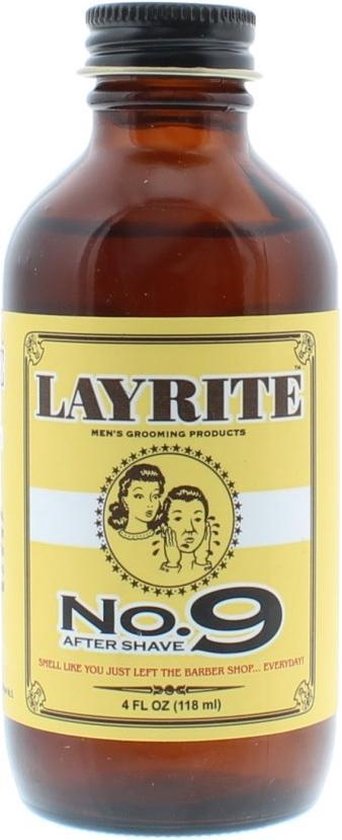 Layrite - No. 9 Bay Rum Aftershave - 118 ml