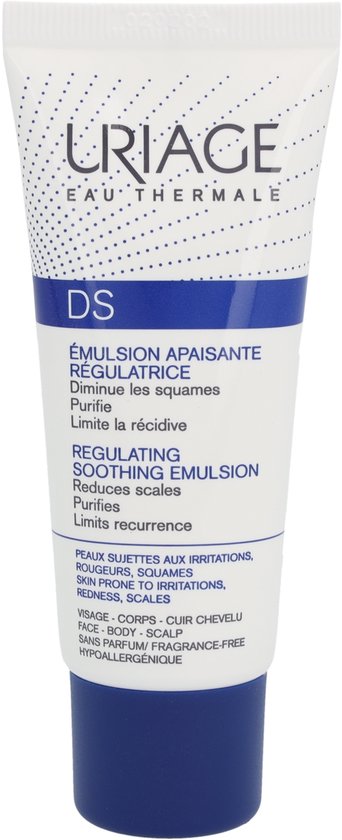 Uriage - Smoothing emulsion for seborrheic dermatitis DS (Regulating Care ) 40 ml - 40ml