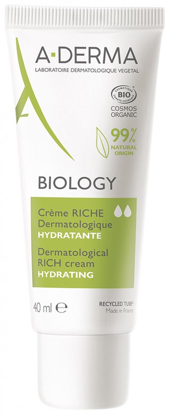 Hydraterende Gezichtscrème A-Derma Biology (40 ml)