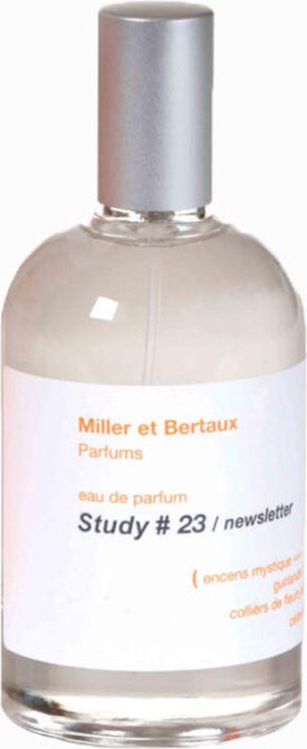Miller et Berthaux Study #23 - 100 ml - eau de parfum spray - unisexparfum