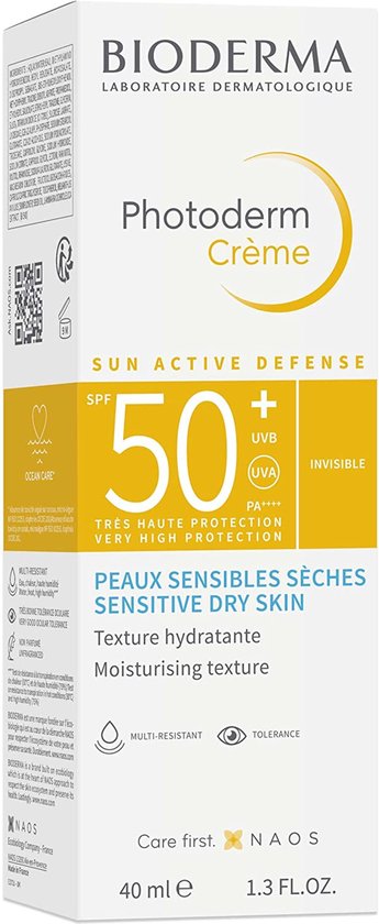 Bioderma Photoderm Creme Spf50+ - Zonnebrand - 40 ml