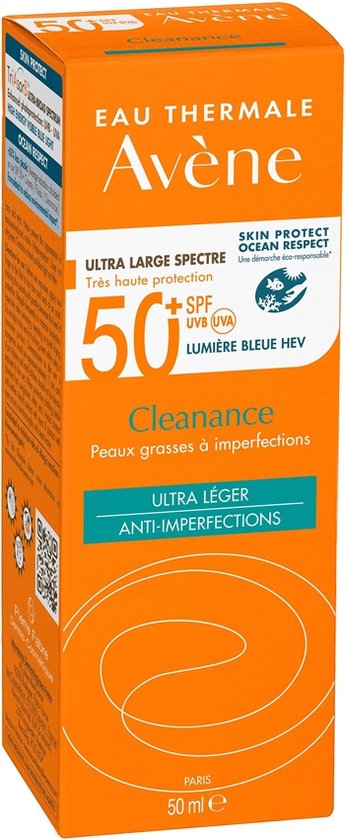 Avene Cleanance Solar Spf50. - After Sun - 50 ml
