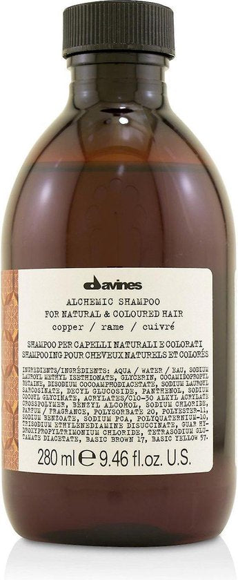 Niet-permanente Kleurshampoo Davines Alchemic Cooper 250 ml