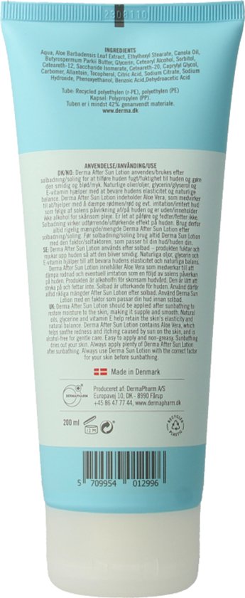 Derma Sun Aftersun Lotion - 200 ml