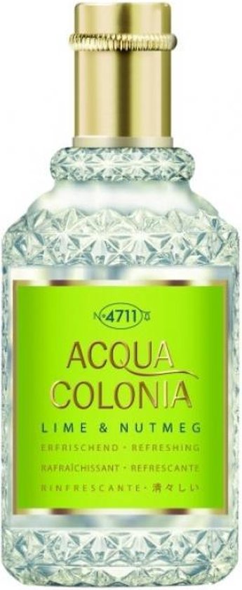 4711 - Acqua Colonia Lime en Nutmeg - Eau De Cologne - 50ML