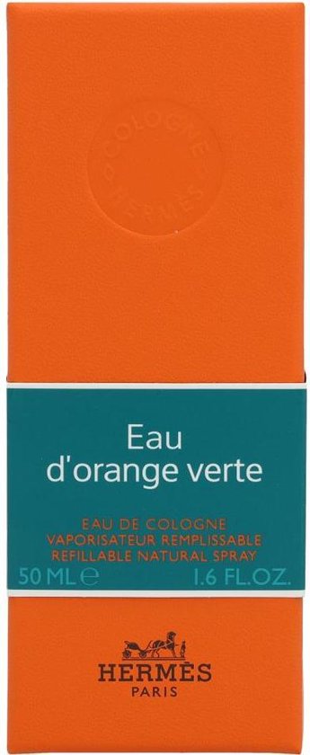 Hermes Eau D'Orange Verte Cologne - Frisse houtachtige geur voor heren - 50 ml