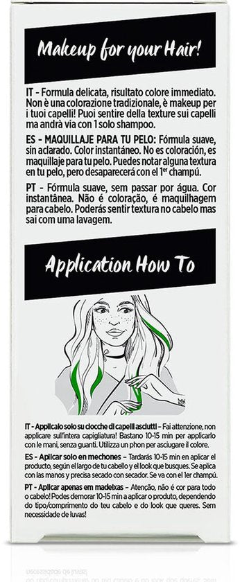 LOREAL PARIS - COLOR RISTA - HAAR MAKE UP - HAARVERF - GROEN- GREENHAIR- HIGHLIGHTS - VOORDEEL - 2X 30ML