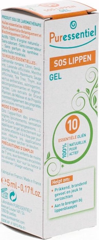 Puressentiel Sos Lip Repair Gel 5ml