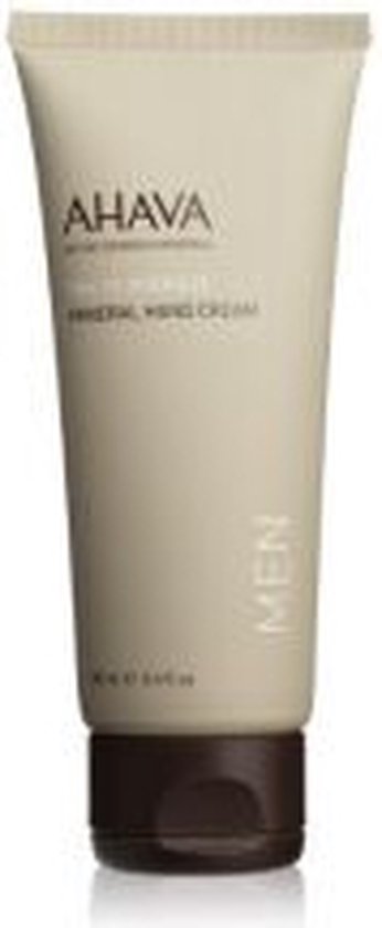 AHAVA MAN Mineraal Handcrème - Hydrateert & Verzacht | Voorkomt Uitdroging Zonder Vettig Residu | Rijk aan Dode Zee Mineralen | Huid creme voor mannen | Moisturizer voor droge handen - 100ml