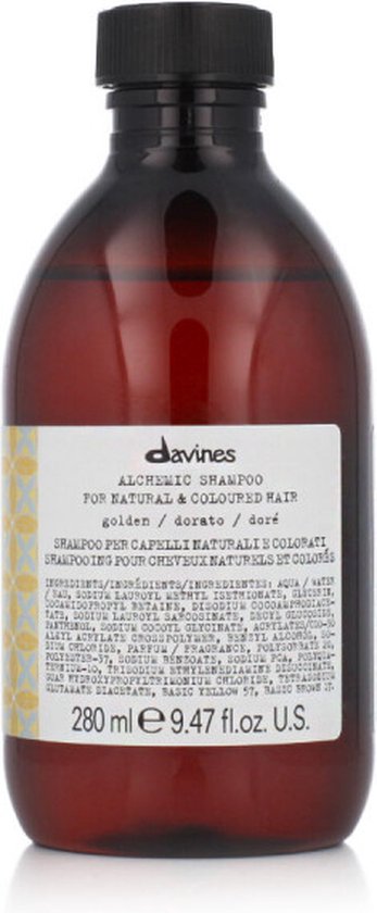 Niet-permanente Kleurshampoo Davines Alchemic Golden 250 ml