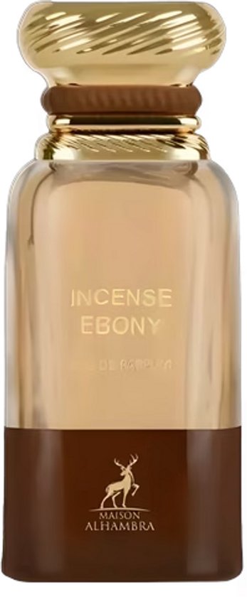 Uniseks Parfum Maison Alhambra Incense Ebony EDP 80 ml