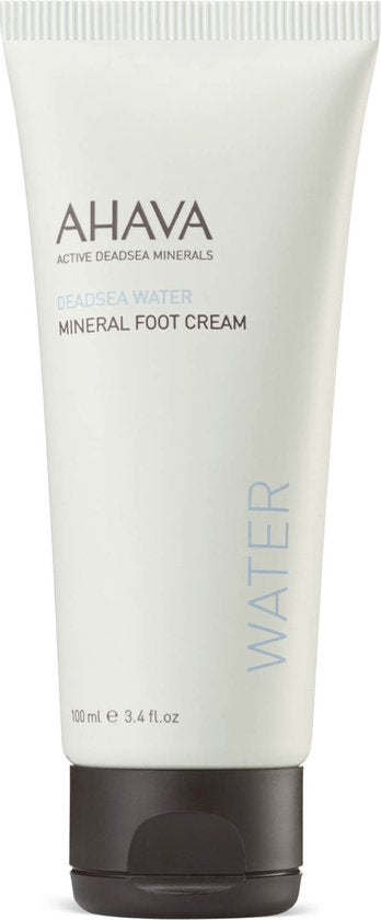 AHAVA Mineraal Voetcrème - Hydrateert & Voedt Droge Voeten - 100ml