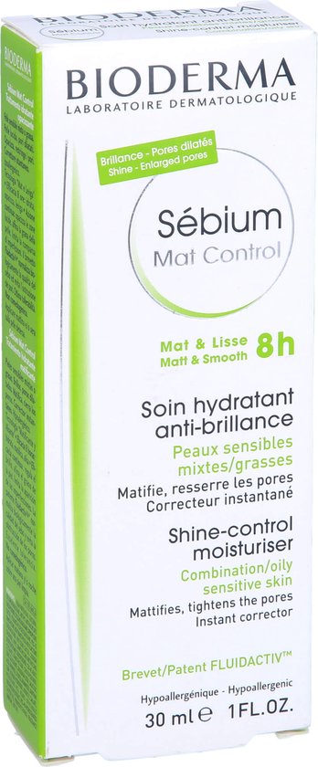 Bioderma - Sébium Mat Control Moisturiser (L)