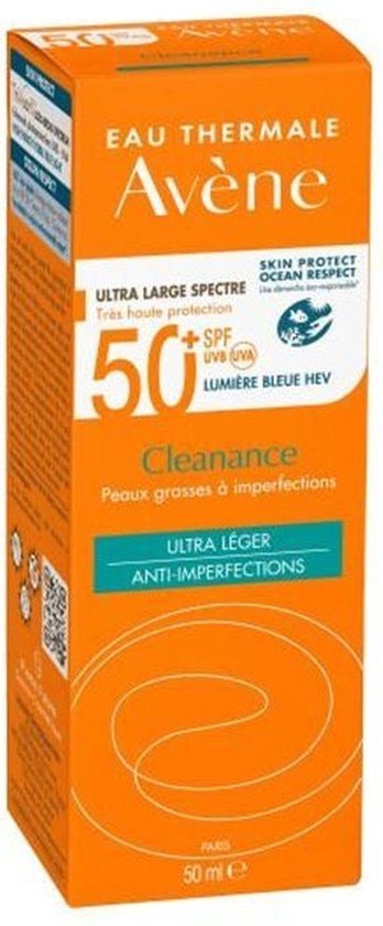 Avene Cleanance Solar Spf50. - After Sun - 50 ml