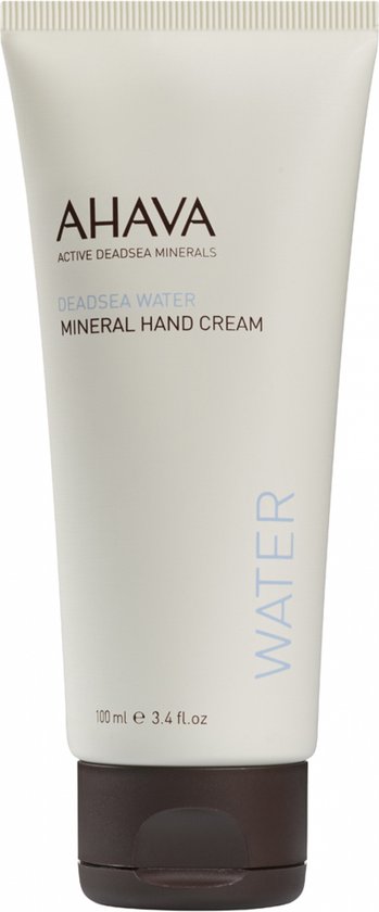 AHAVA Mineraal handcrème – Zorgt voor gladde en soepele handen – Verzacht en kalmeert de huid – Anti Uitdroging – VEGAN – Alcohol- en parabenenvrij – 100ml