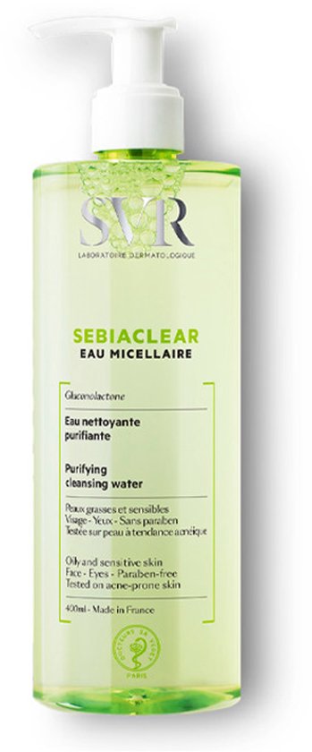 Micellair Water SVR Sebiaclear SVR Laboratoire Dermatologique (400 ml)