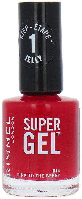 Rimmel Super Gel Nagellak - 014 Pink To The Berry