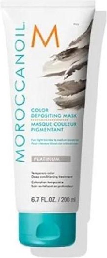 Moroccanoil Color Depositing Mask Platinum - Haarmasker - 200ml