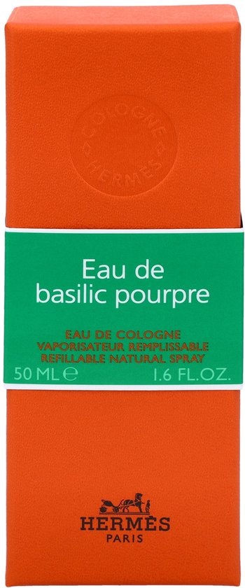 Hermès Eau de Basilic Pourpre - 50 ml - eau de cologne - unisexparfum
