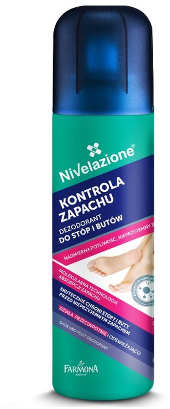 Nivelazione deodorant voor voeten en schoenen 180ml