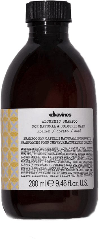 Niet-permanente Kleurshampoo Davines Alchemic Golden 250 ml