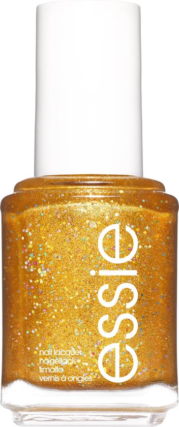 Essie Winter Collection Nagellak | 665 Caught On Tape | Gouden Glitter Nagellak