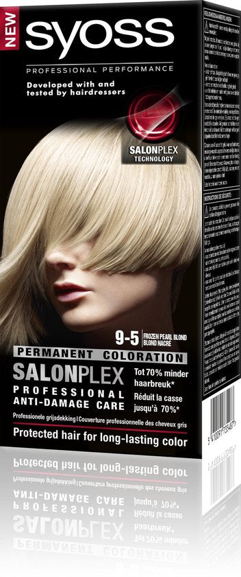 SYOSS Color baseline 9-5 Frozen Pearl Blonde Haarverf - 1 stuk