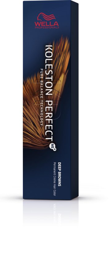 Permanente Kleur Koleston Me+ Wella Nº 4/75 (60 ml)