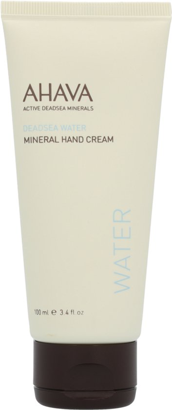 AHAVA Mineraal handcrème – Zorgt voor gladde en soepele handen – Verzacht en kalmeert de huid – Anti Uitdroging – VEGAN – Alcohol- en parabenenvrij – 100ml