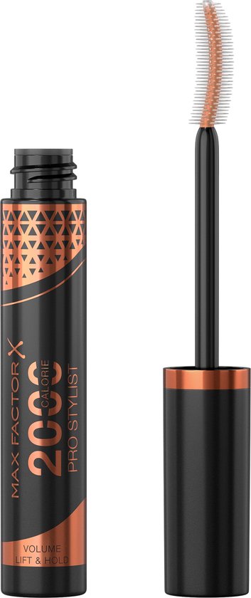 Max Factor 2000 Calorie Pro Stylist Mascara - Black Brown, 9 ml