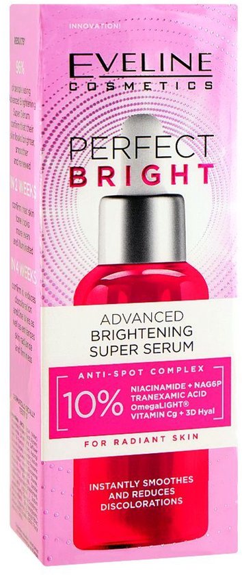 Eveline Perfect Bright Advanced Super Brightening Face Serum 30ml