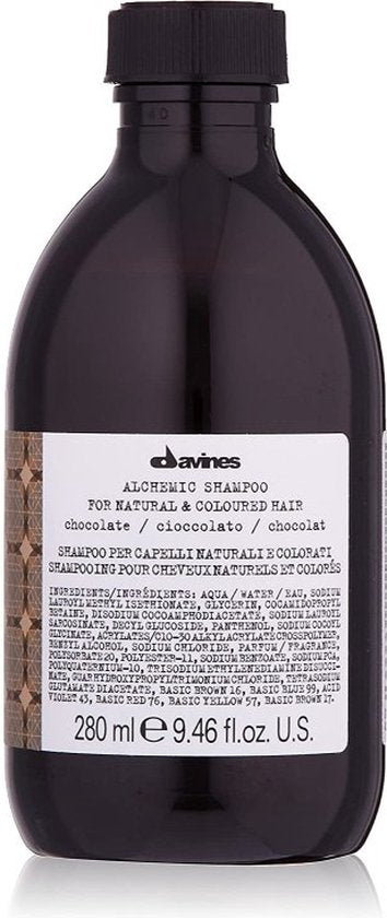 Niet-permanente Kleurshampoo Davines Alchemic Chocolate 250 ml