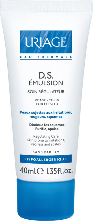 Uriage - Smoothing emulsion for seborrheic dermatitis DS (Regulating Care ) 40 ml - 40ml