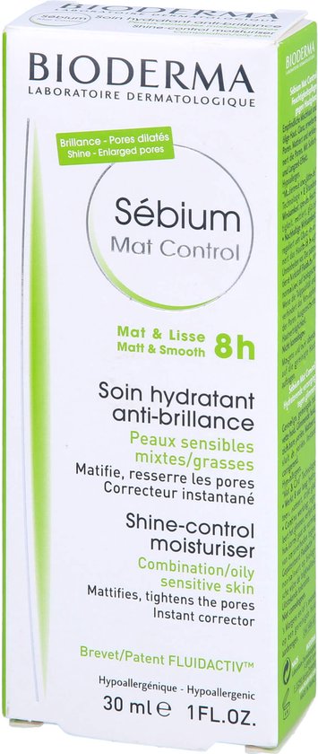 Bioderma - Sébium Mat Control Moisturiser (L)