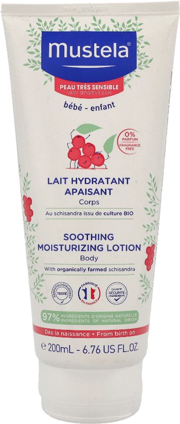 Mustela Bebe Soothing Moisturizing Lotion 200 Ml