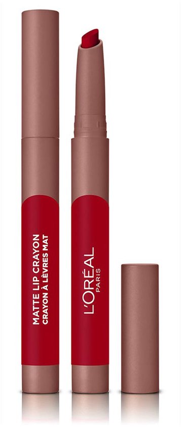 L'Oréal Matte Lip Crayon Lipstick - 110 Caramel Rebel