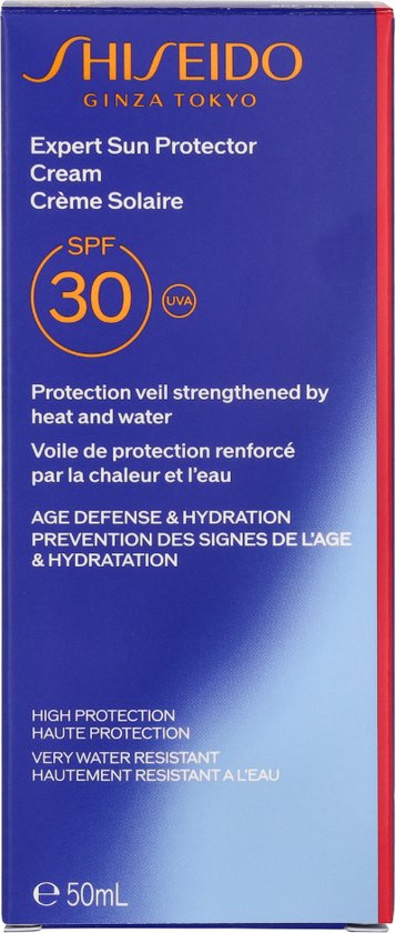 Shiseido Expert Sun Protector Cream Zonnecrème 50ml | SPF |